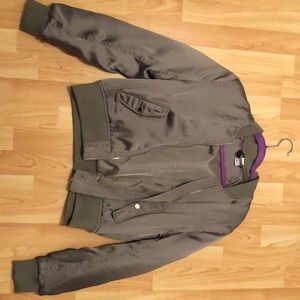 Olive green coat from H & M